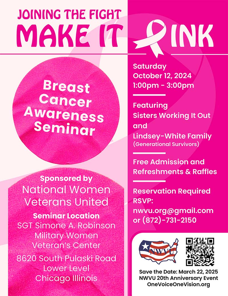 Joining the Fight NWVU Breast Cancer Awareness Seminar