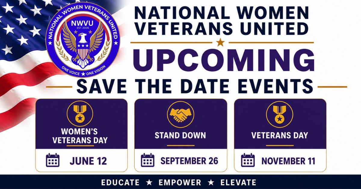 National Women Veterans United Upcoming Events